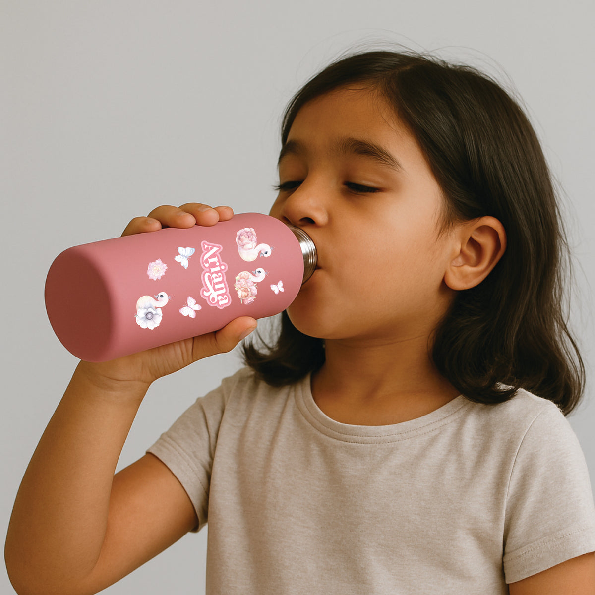 Swan Lake Garden Lunch Box & Water Bottle Gift Set