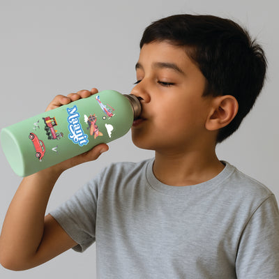 Transport Lunch Box & Water Bottle Gift Set