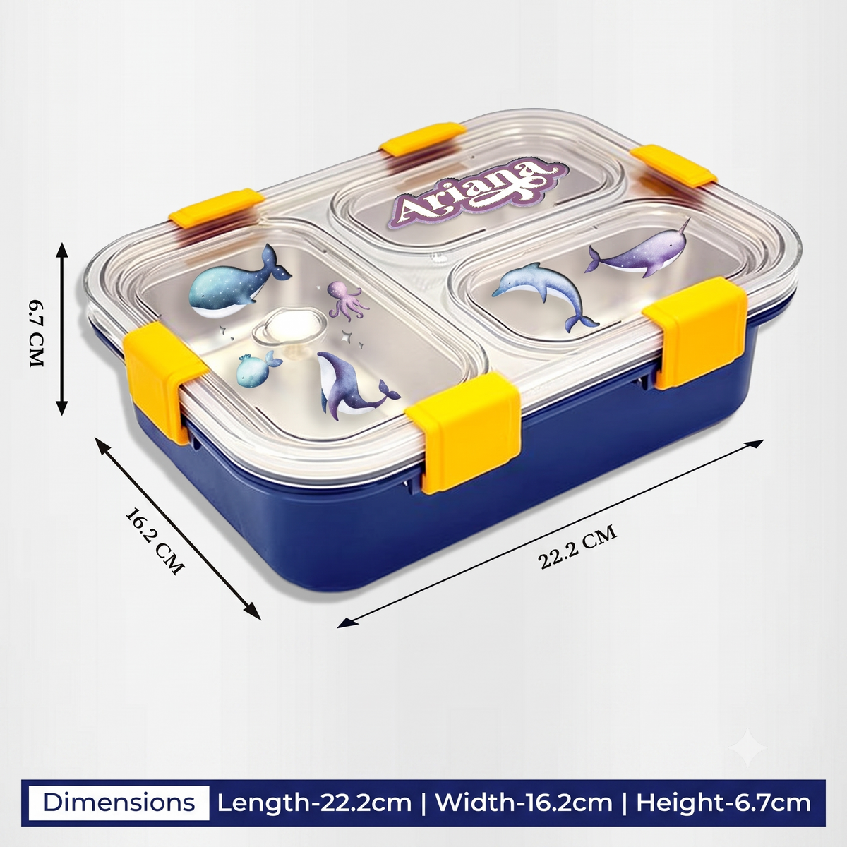 Midnight Ocean Lunch Box & Water Bottle Gift Set