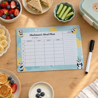 Lil Forest Friends Meal Planner