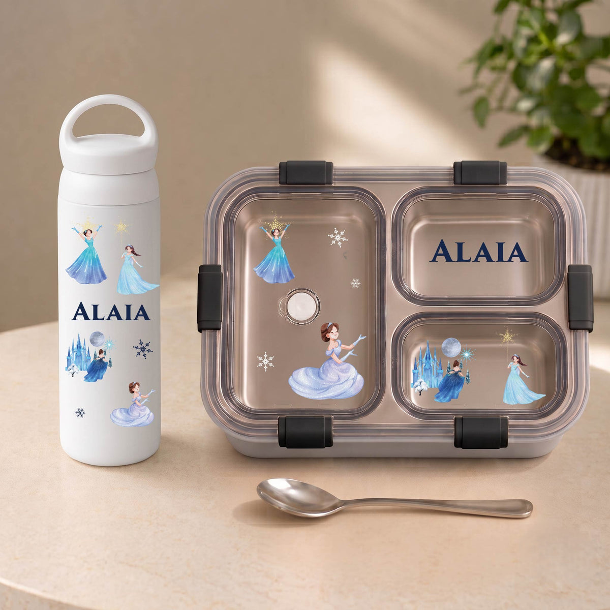 Snow Queen Mealtime set