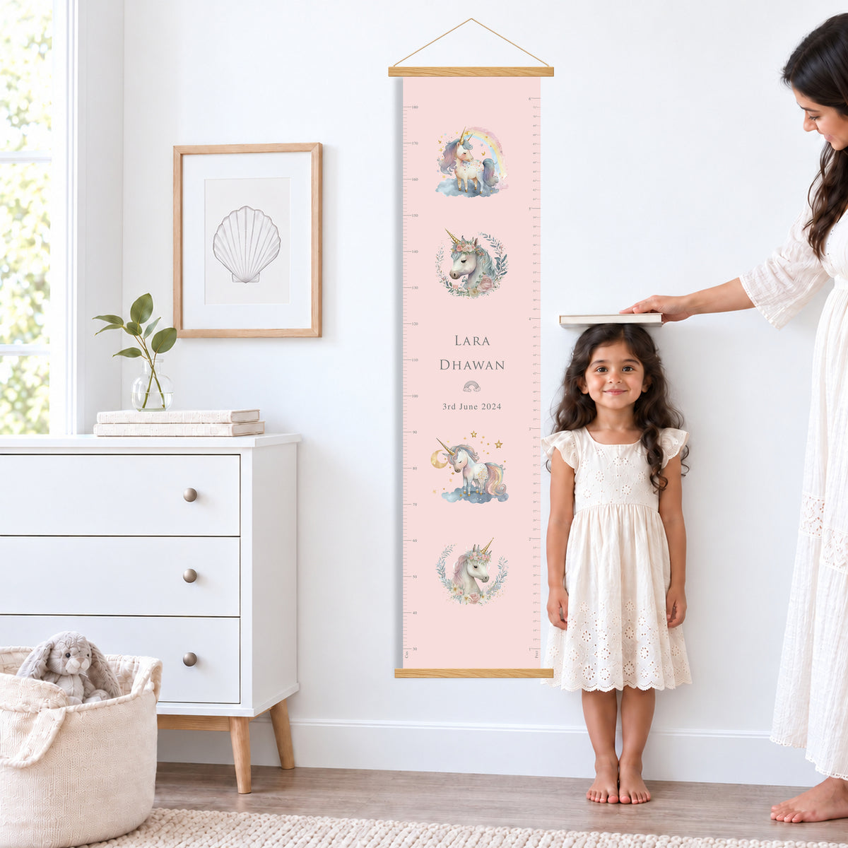 Unicorn Wishes Height Chart