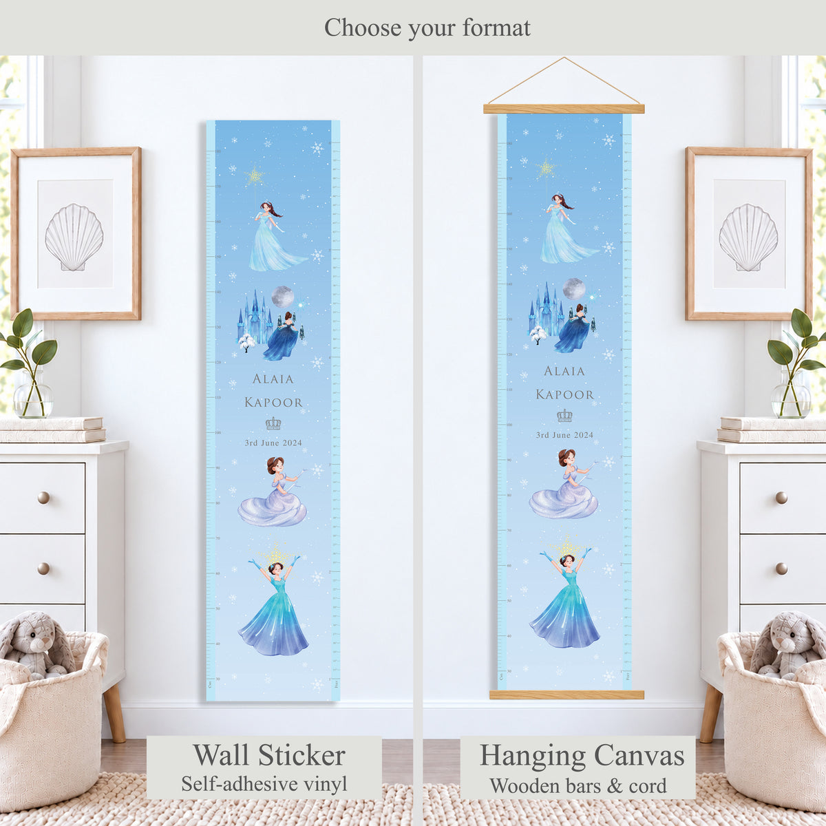Snow Queen Height Chart