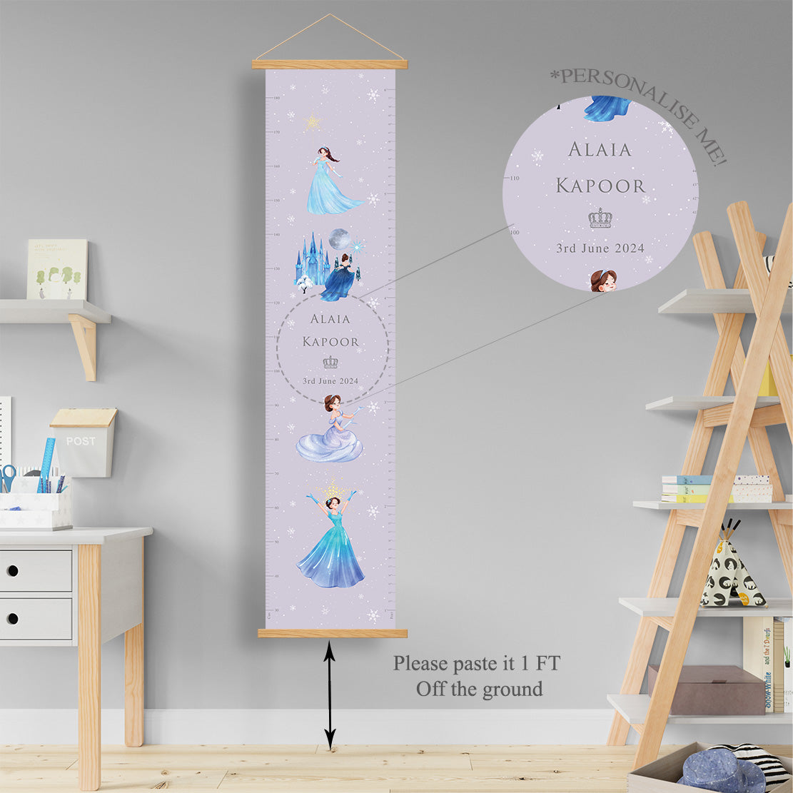 Snow Queen Height Chart
