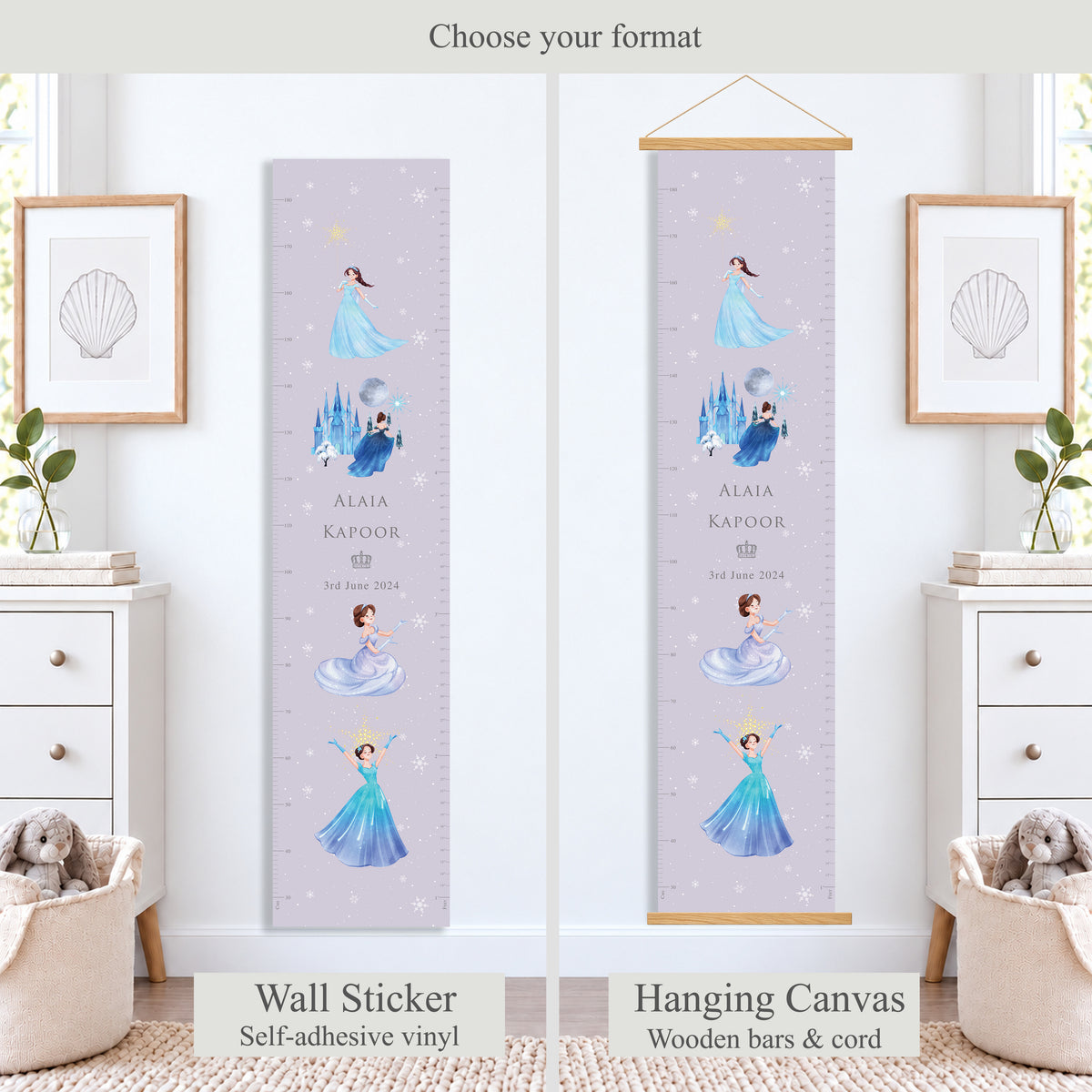 Snow Queen Height Chart