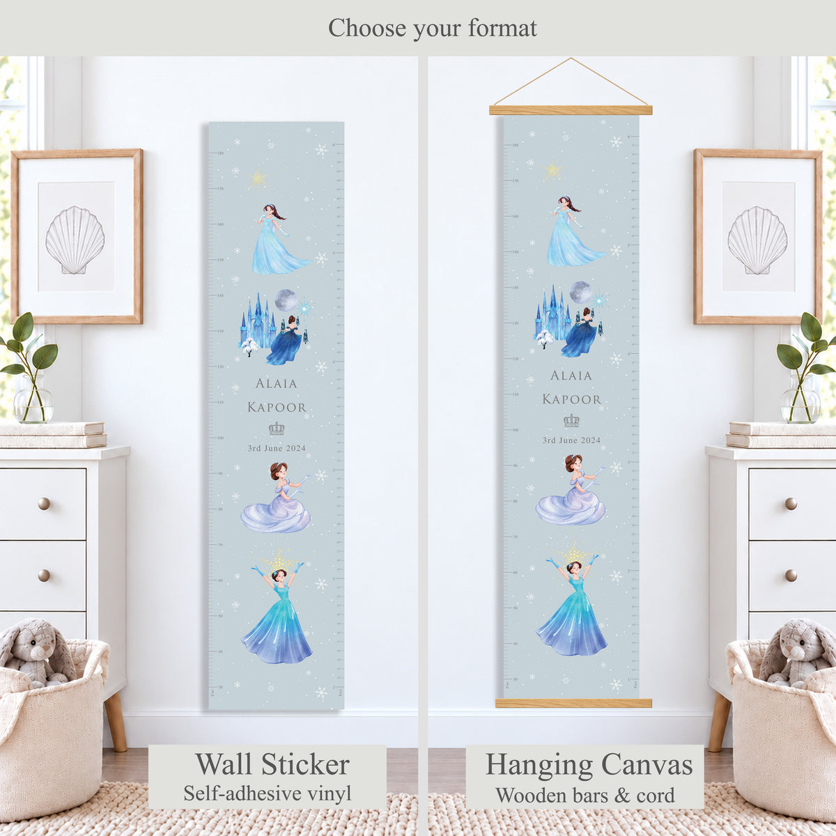 Snow Queen Height Chart