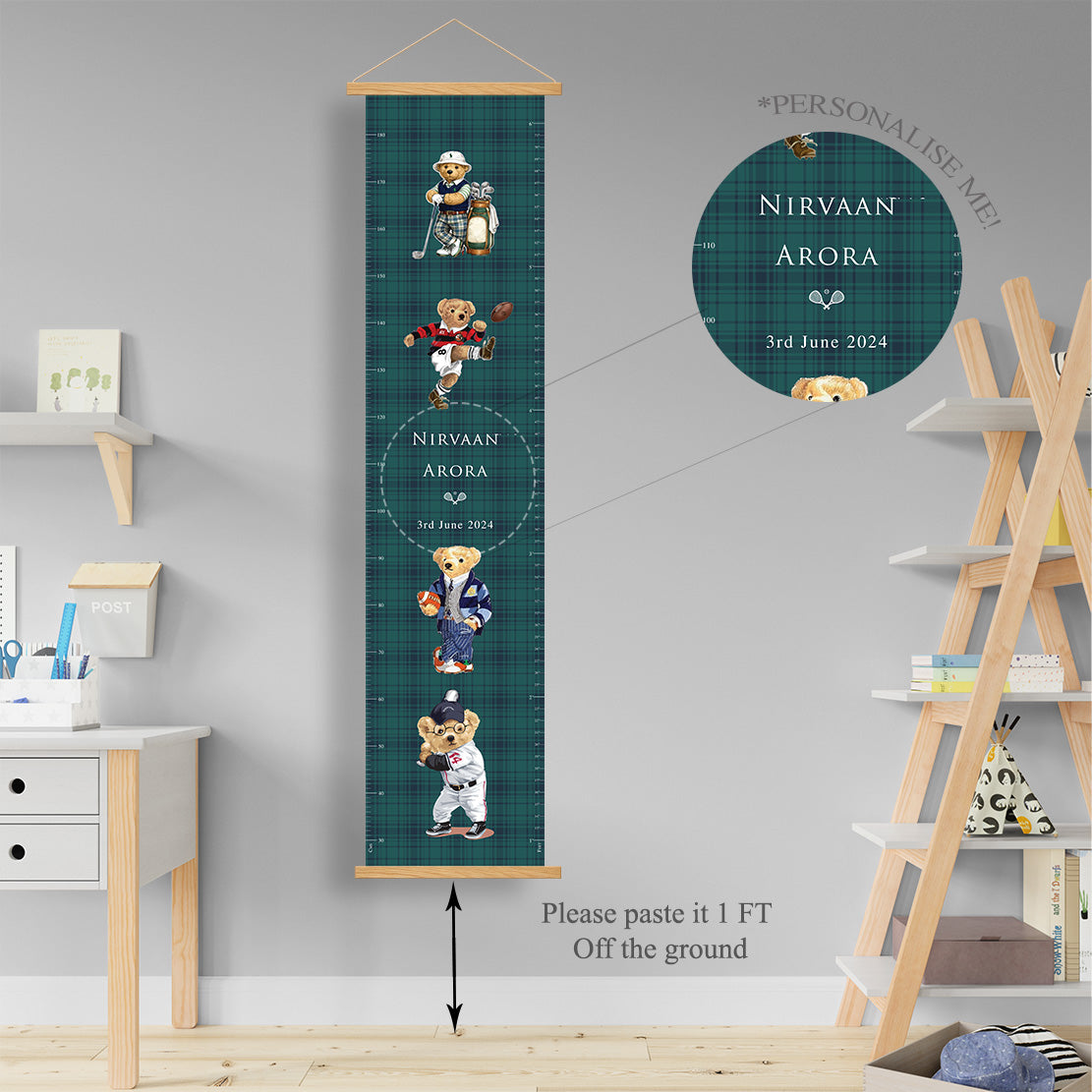 Sports Club Height Chart