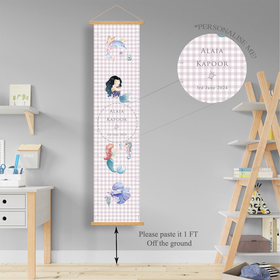 Ocean Belle Height Chart