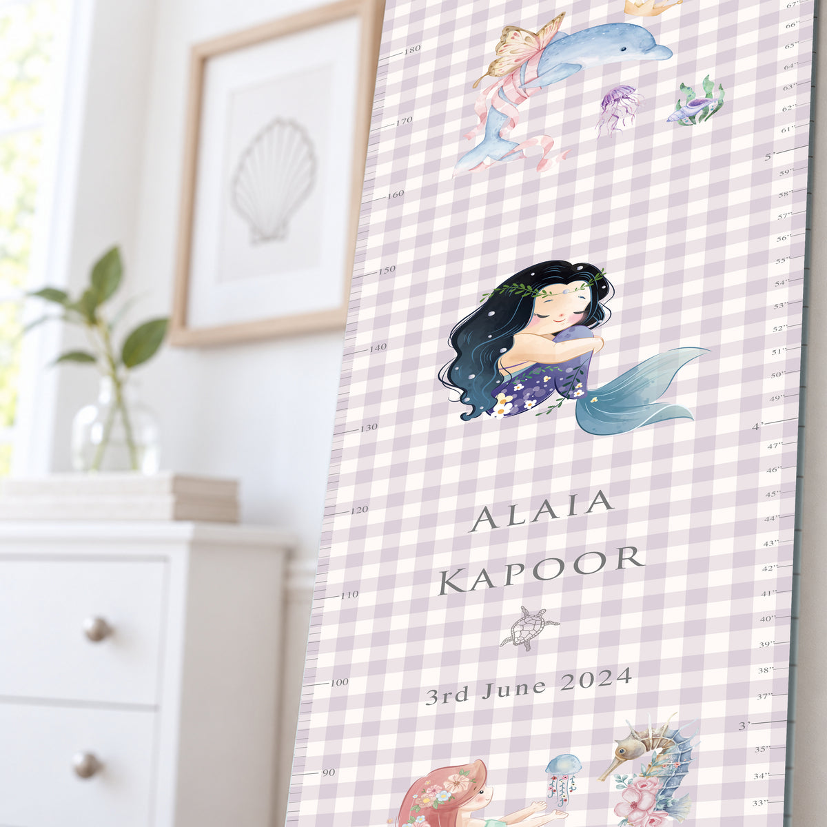 Ocean Belle Height Chart