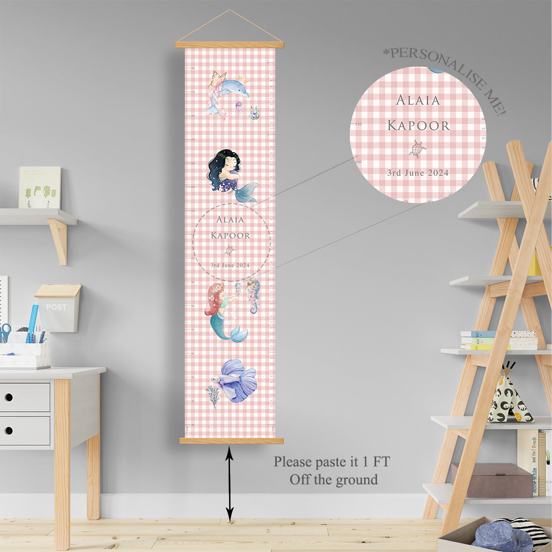 Ocean Belle Height Chart