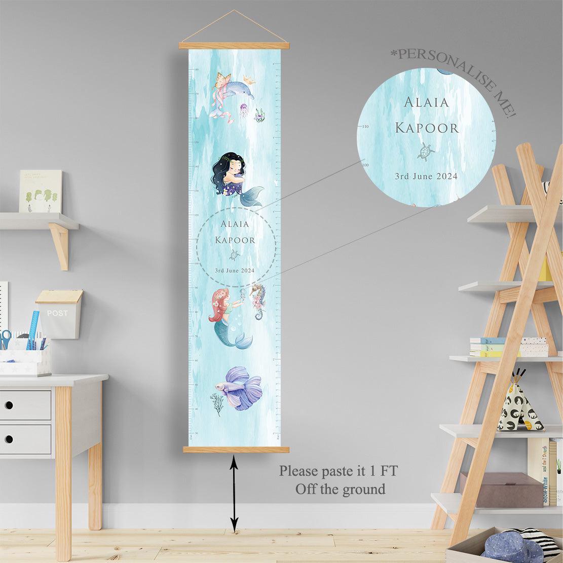 Ocean Belle Height Chart