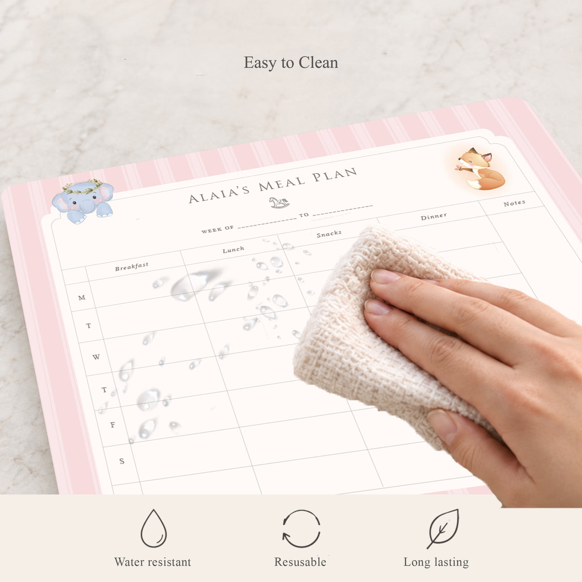 Little Wild Meal Planner