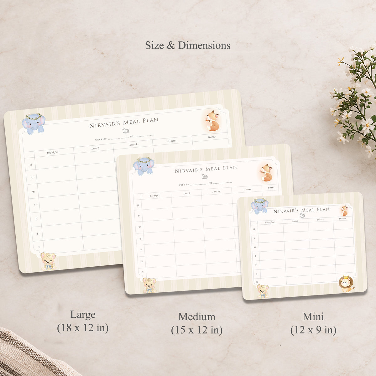 Little Wild Meal Planner