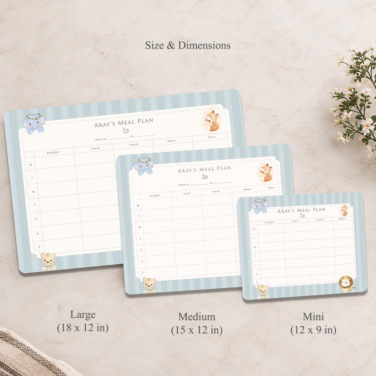 Little Wild Meal Planner