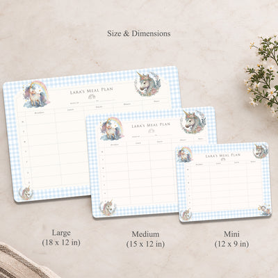 Unicorn Wishes Meal Planner
