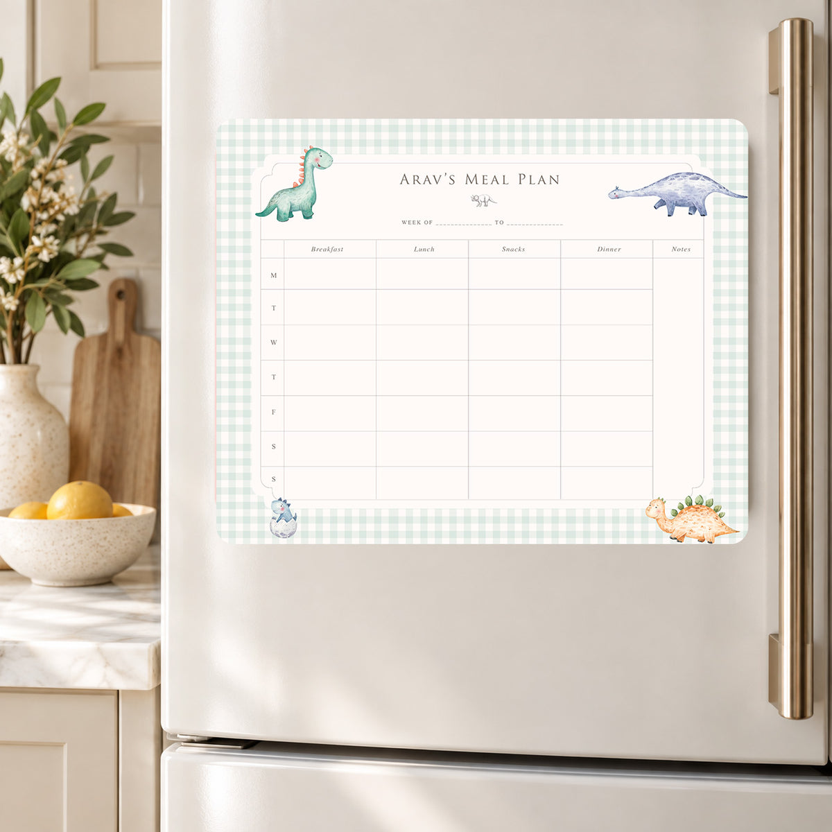Little Rex Meal Planner