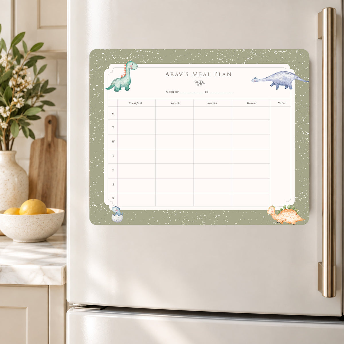 Little Rex Meal Planner