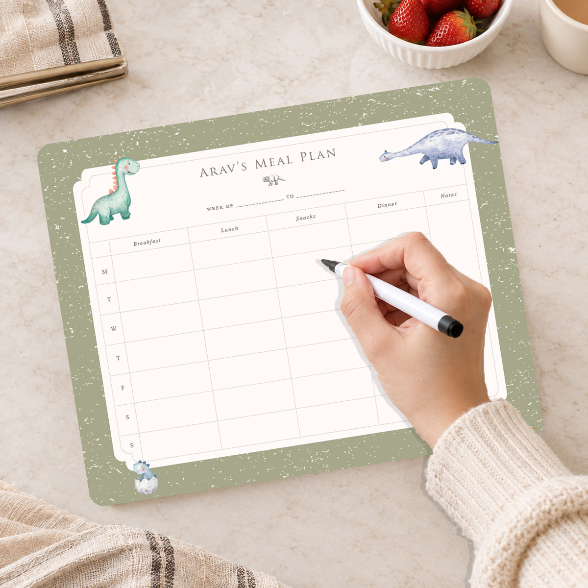 Little Rex Meal Planner