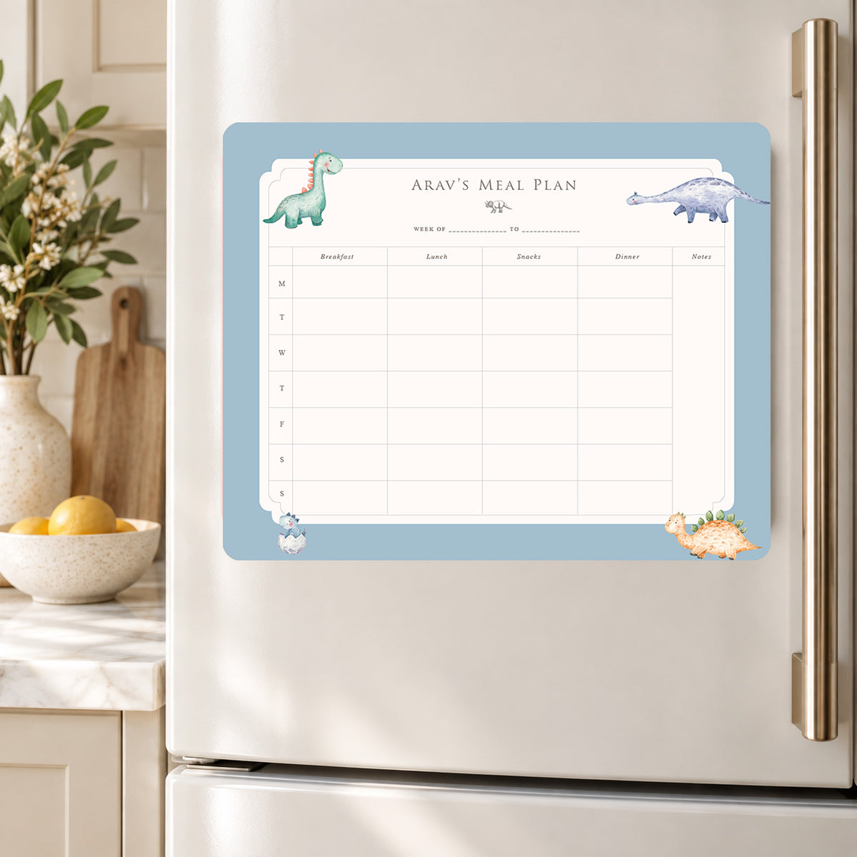 Little Rex Meal Planner