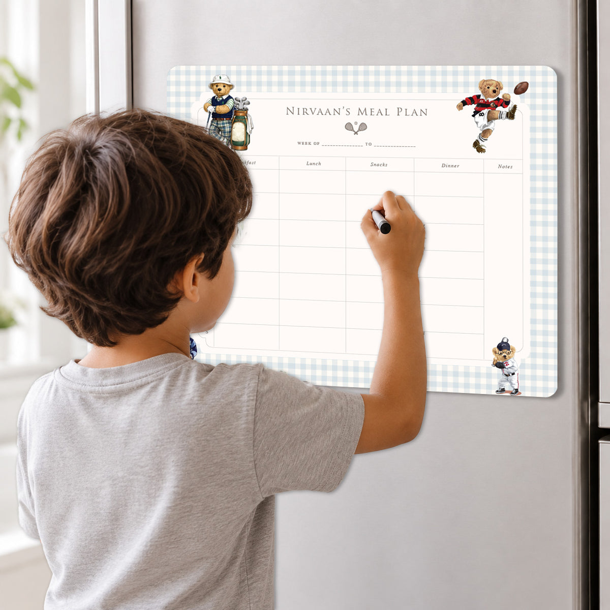 Sports Club Meal Planner