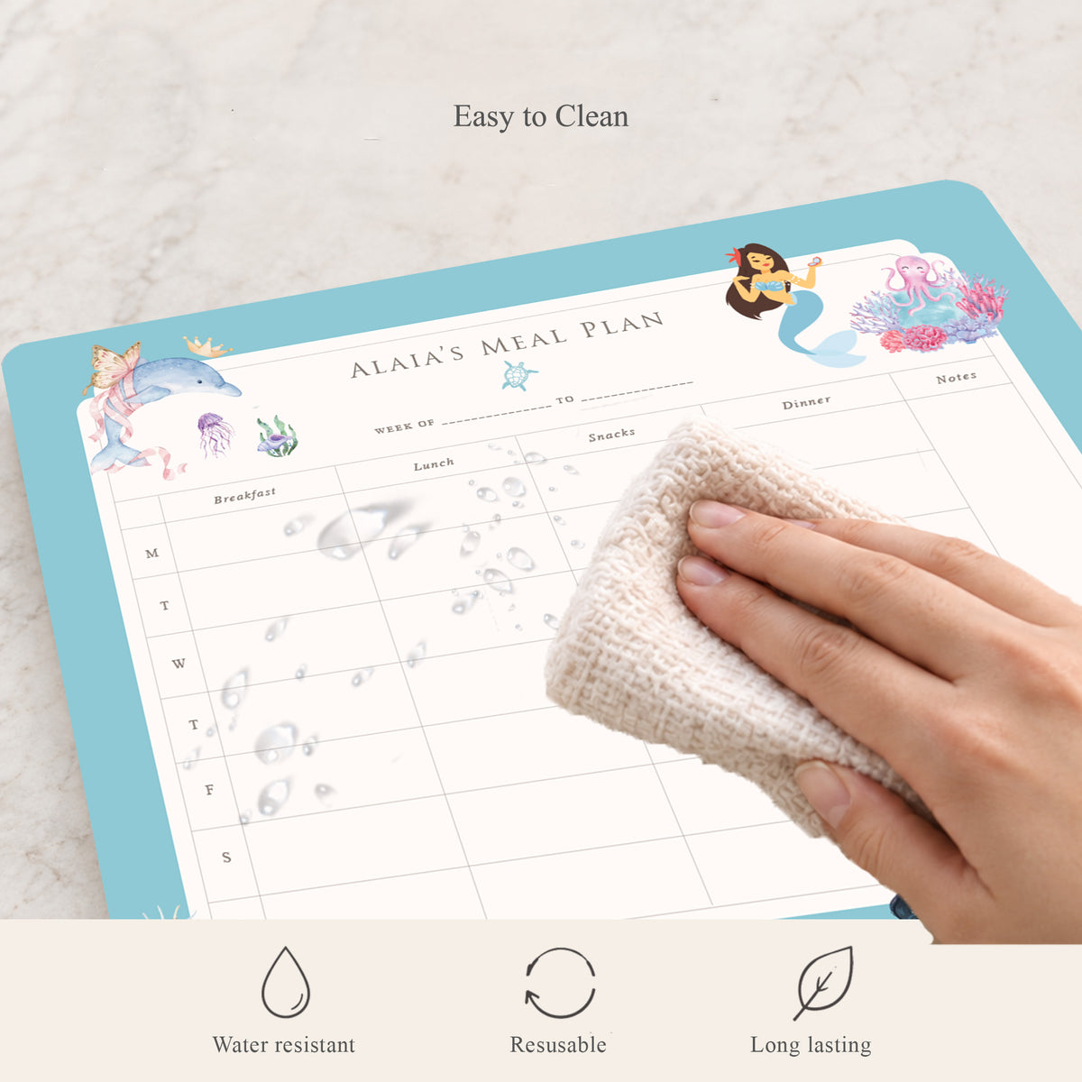 Ocean Belle Meal Planner