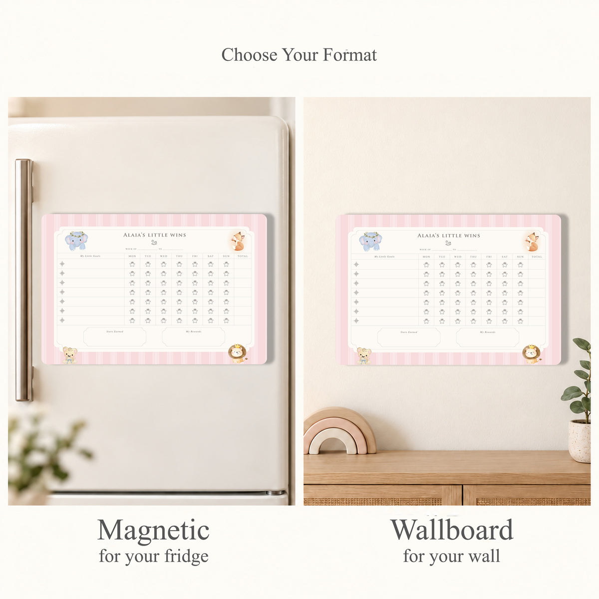 Little Wild Reward Chart