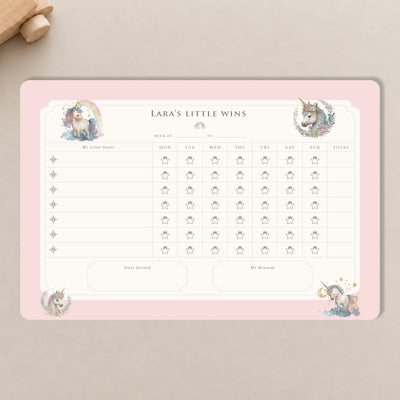 Unicorn Wishes Reward Chart