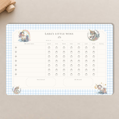 Unicorn Wishes Reward Chart