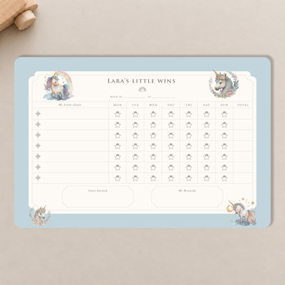 Unicorn Wishes Reward Chart