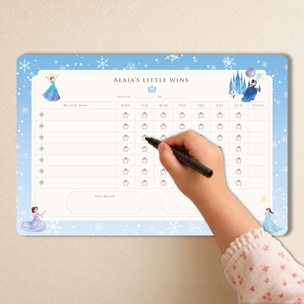 Snow Queen Reward Chart