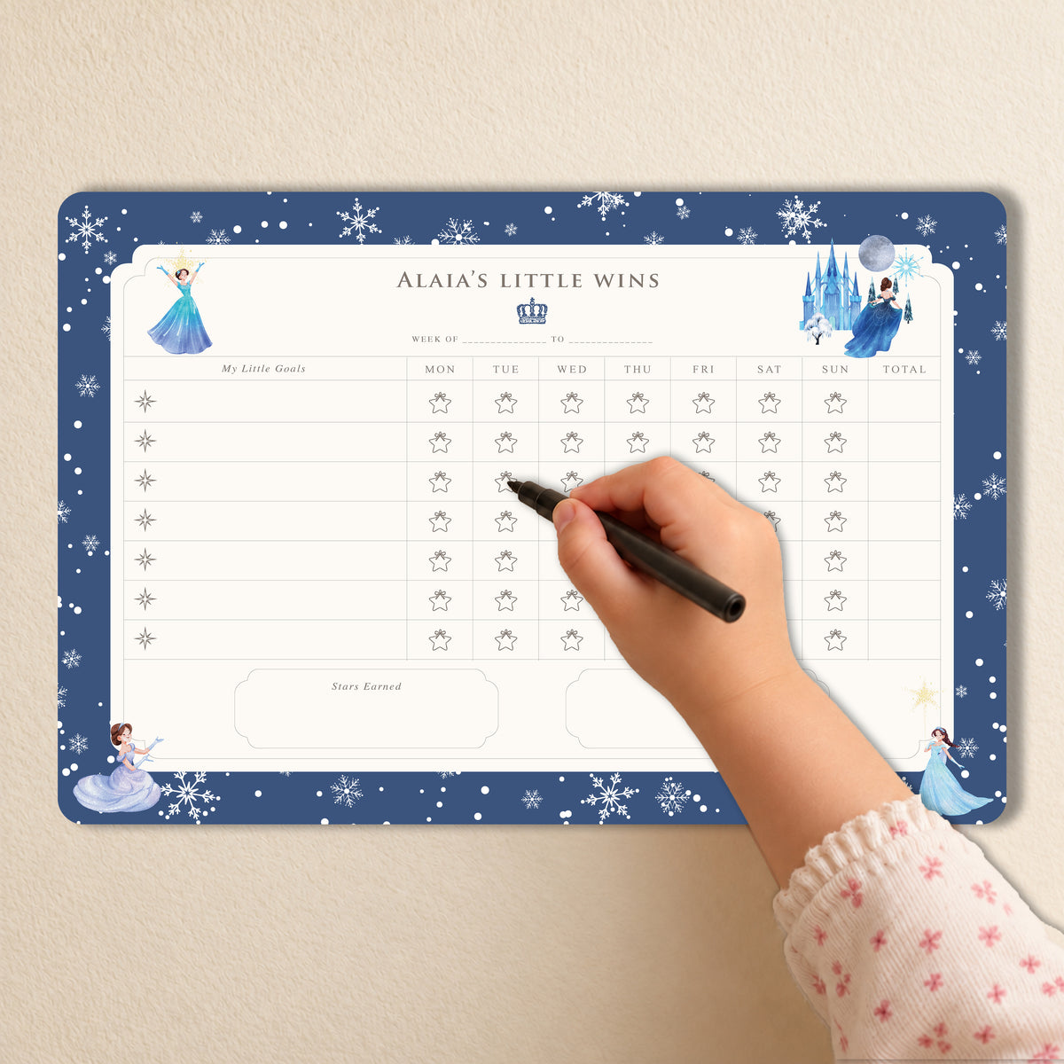 Snow Queen Reward Chart