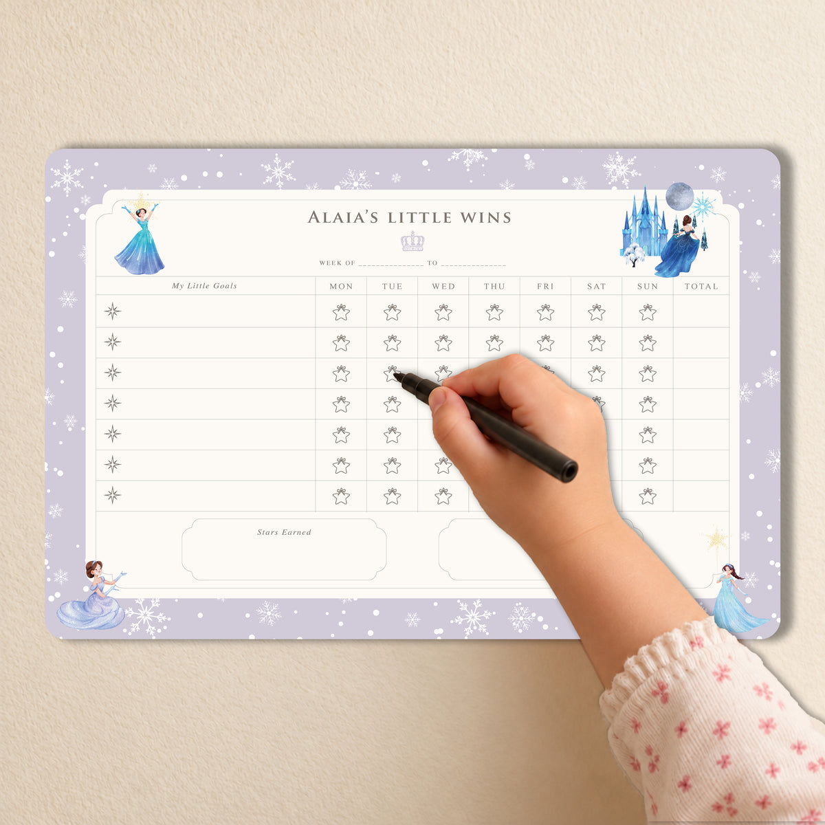 Snow Queen Reward Chart