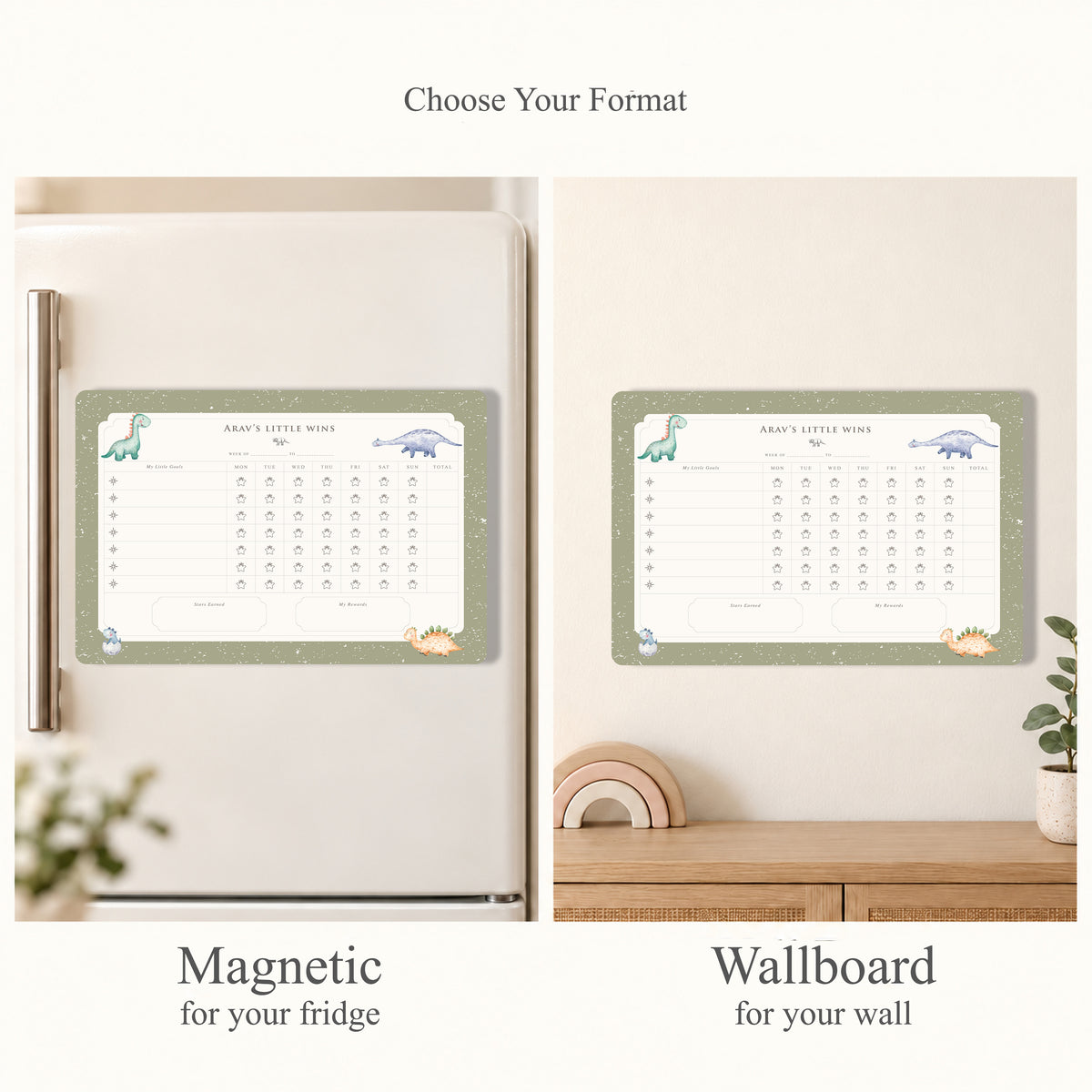 Little Rex Reward Chart