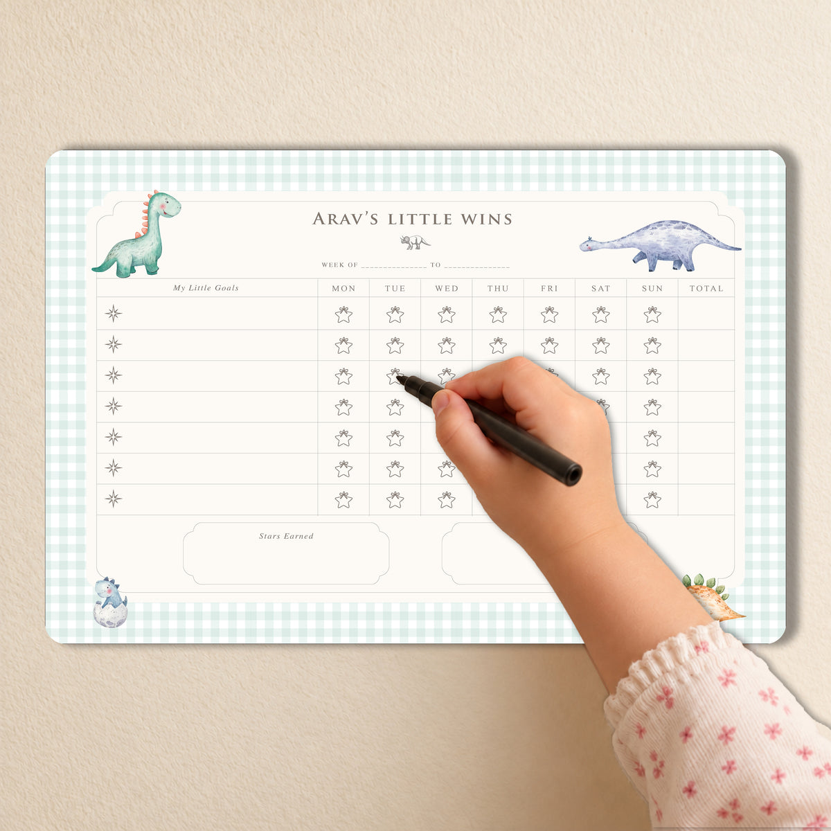 Little Rex Reward Chart