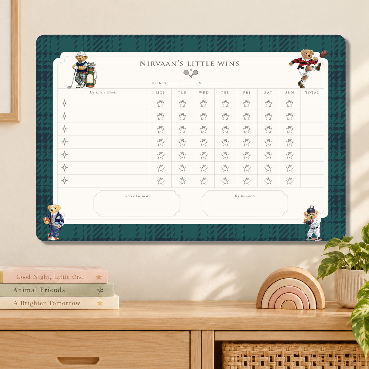 Sports Club Reward Chart