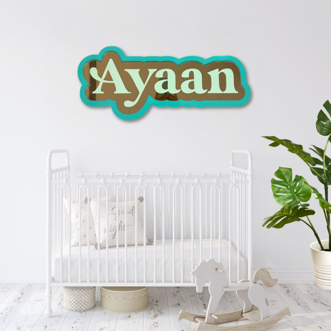 Mint Name Sign