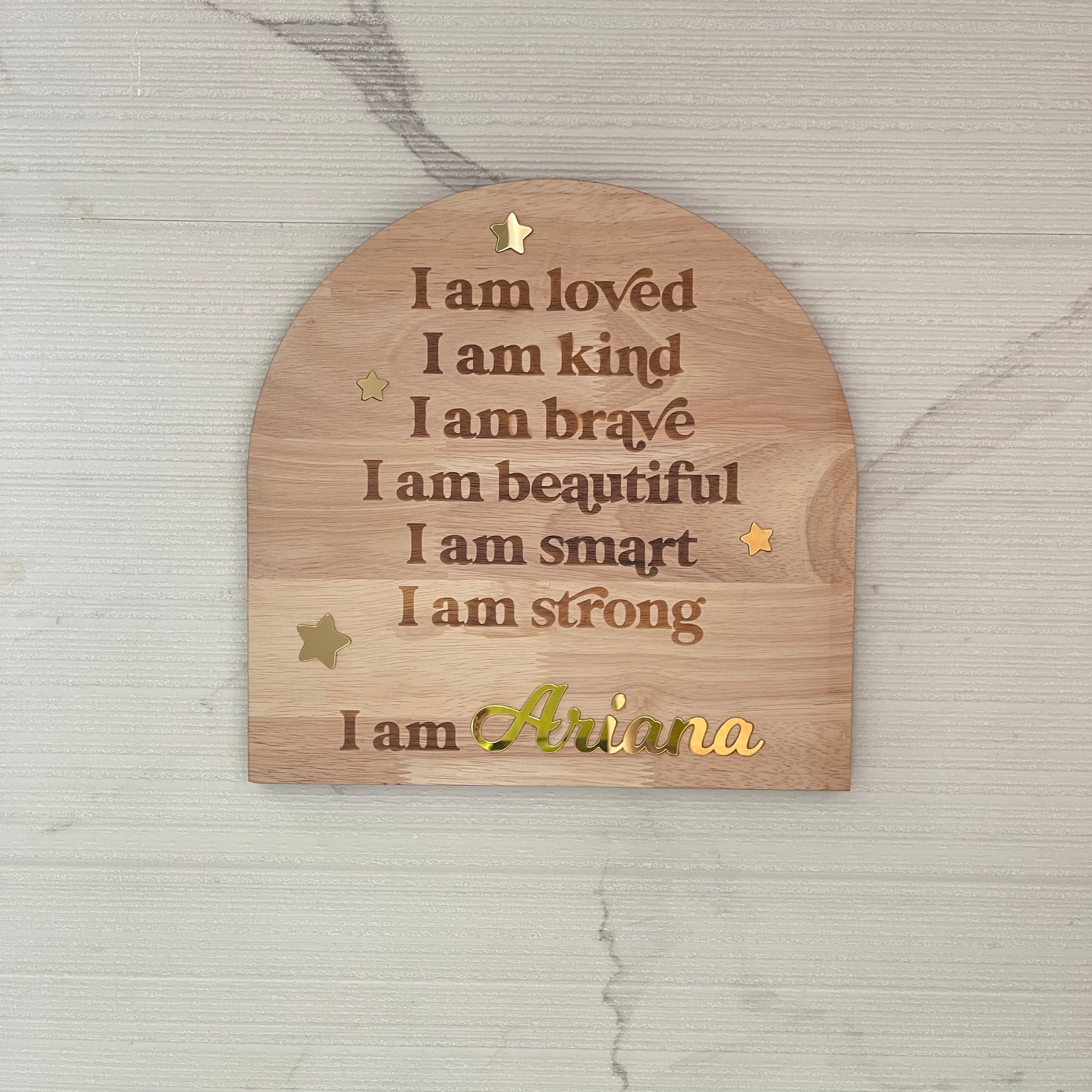 Positive Affirmations Board