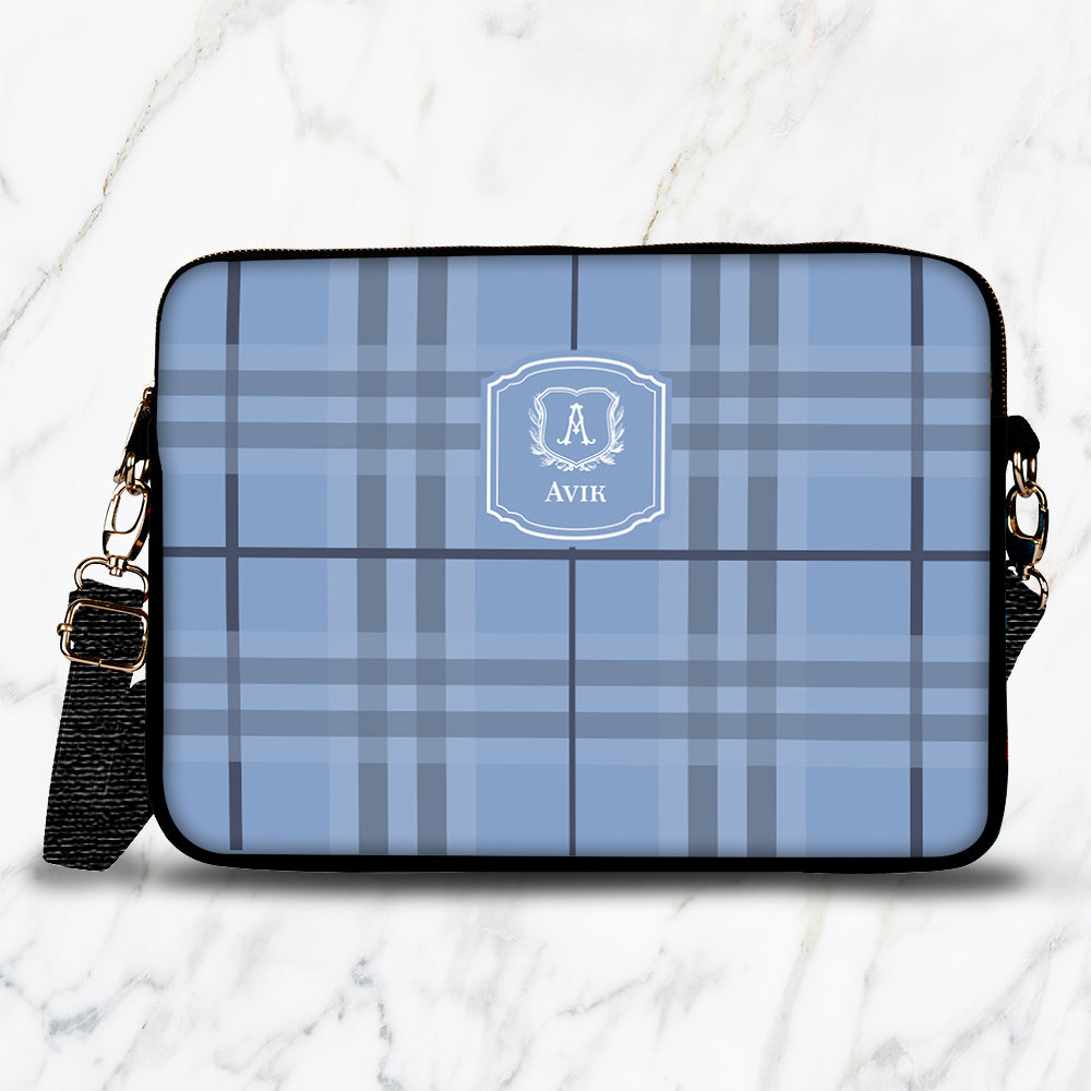 Plaid Laptop Bag