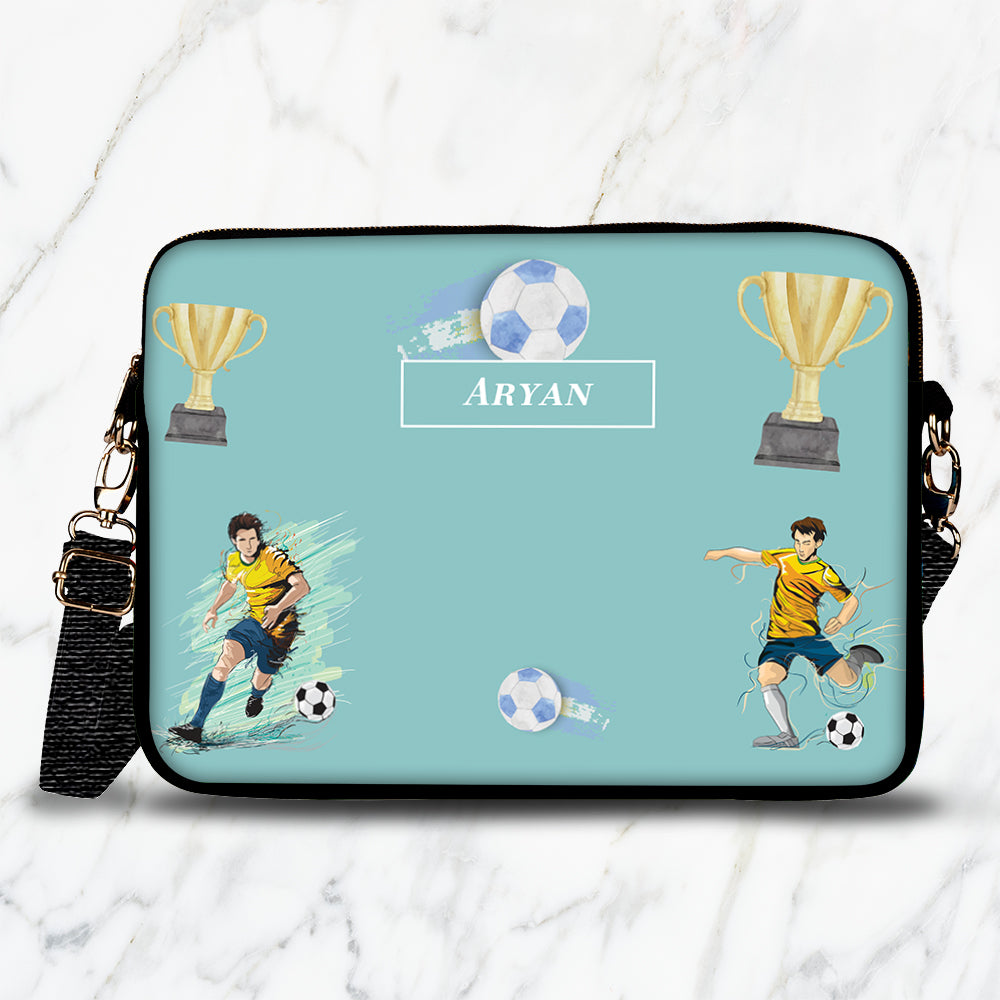 Football Fever Kids Laptop Bag