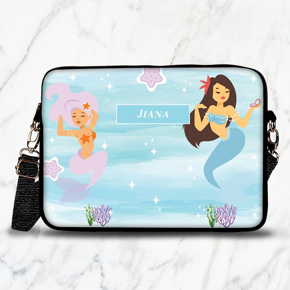 Mermaid laptop case best sale