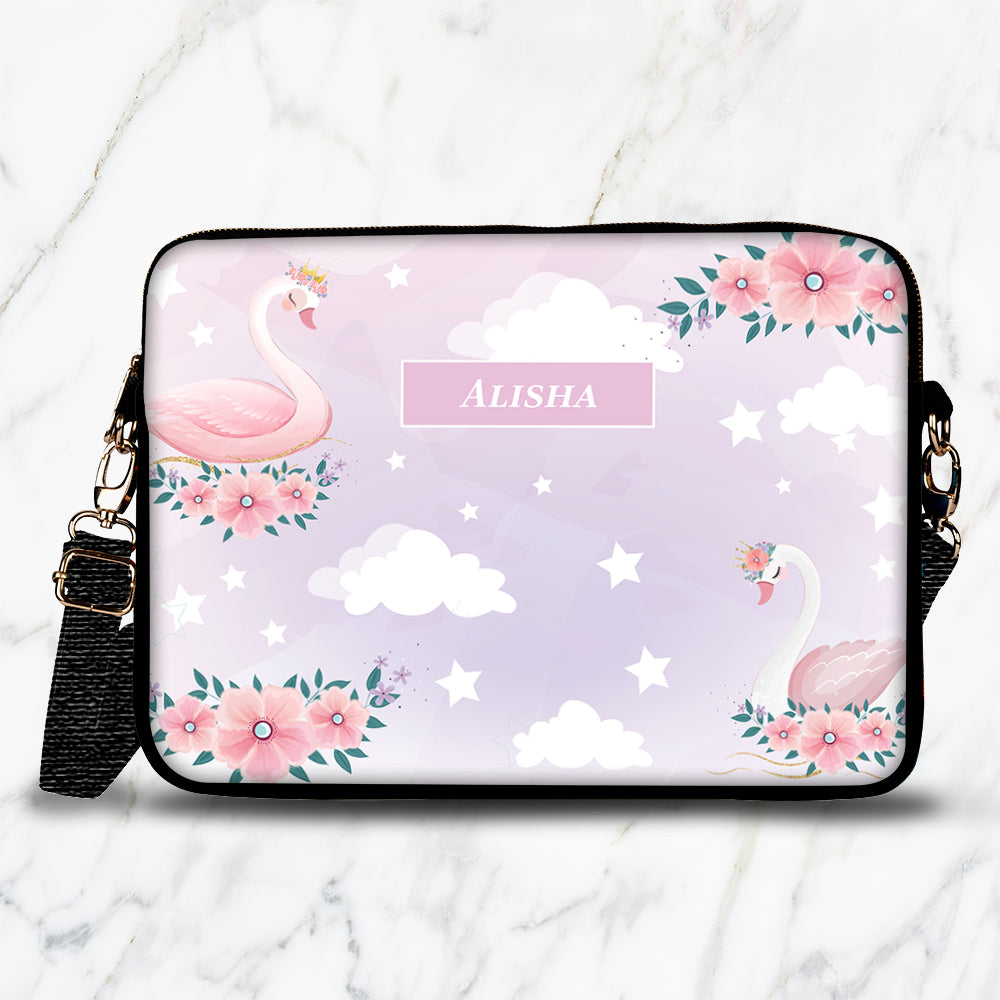 Swan Princess Kids Laptop Bag