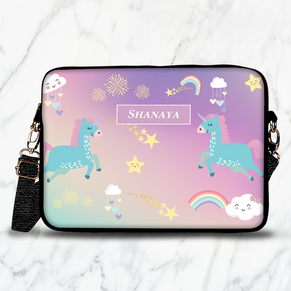 Unicorns & Rainbow Kids Laptop Bag