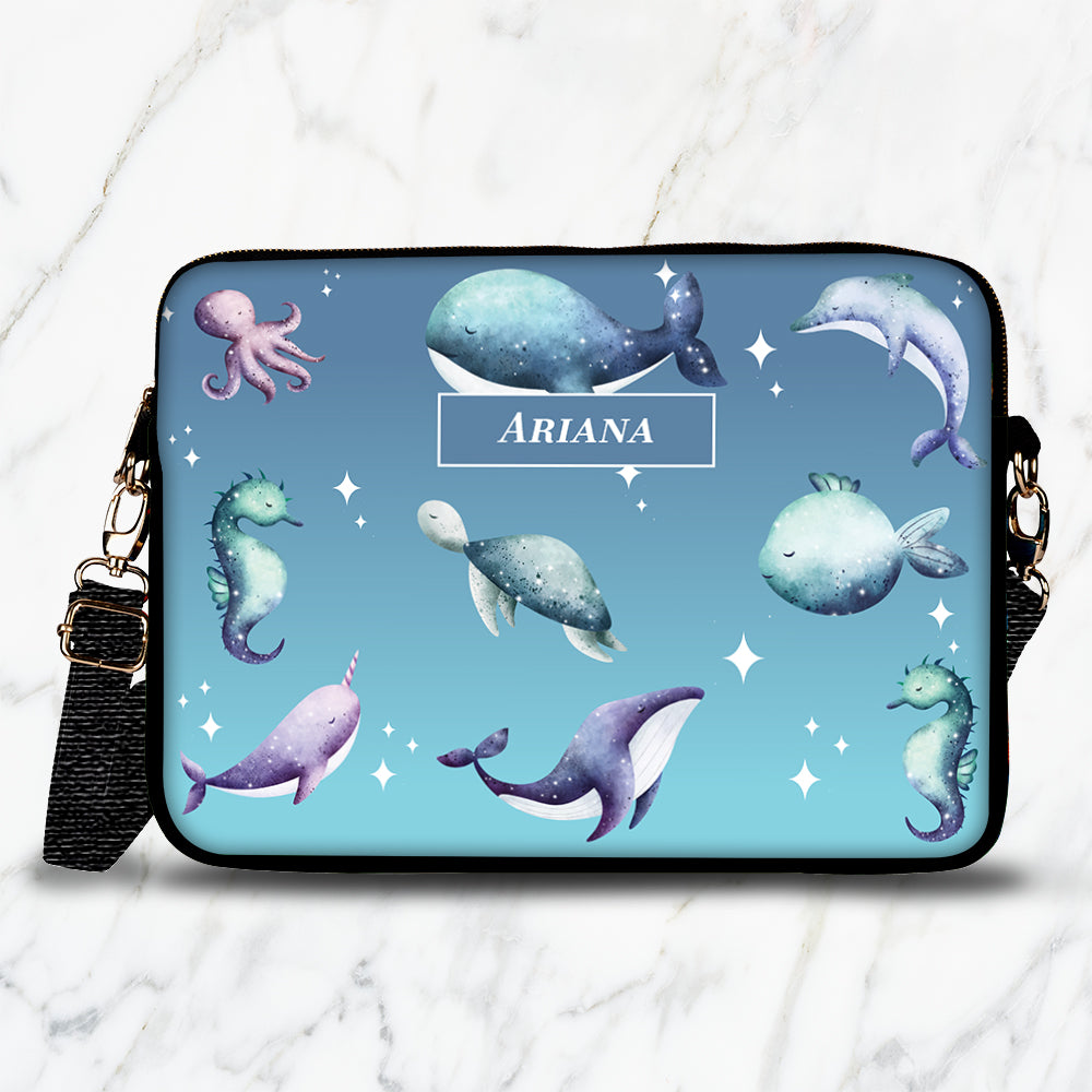 Midnight Ocean Kids Laptop Bag