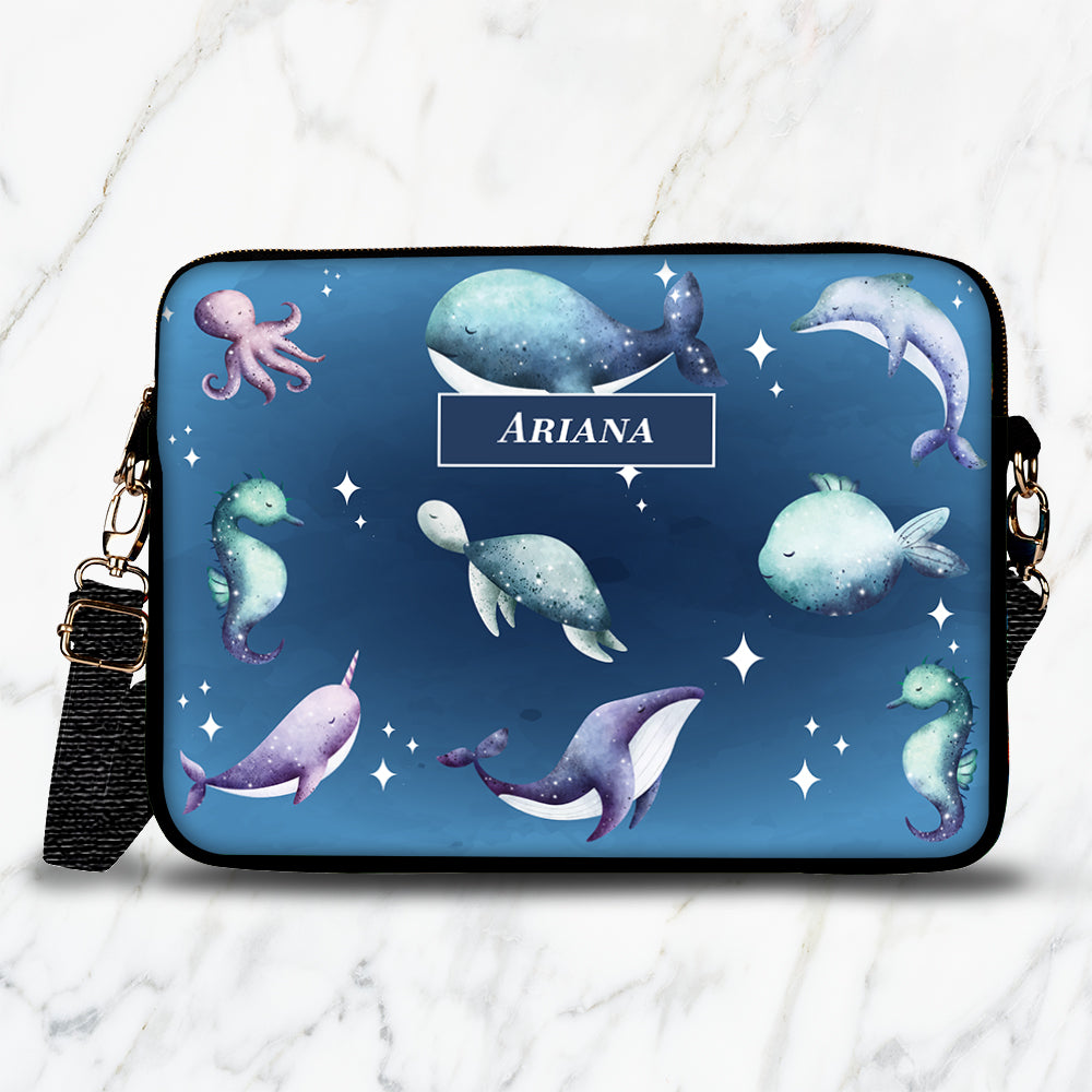 Midnight Ocean Kids Laptop Bag