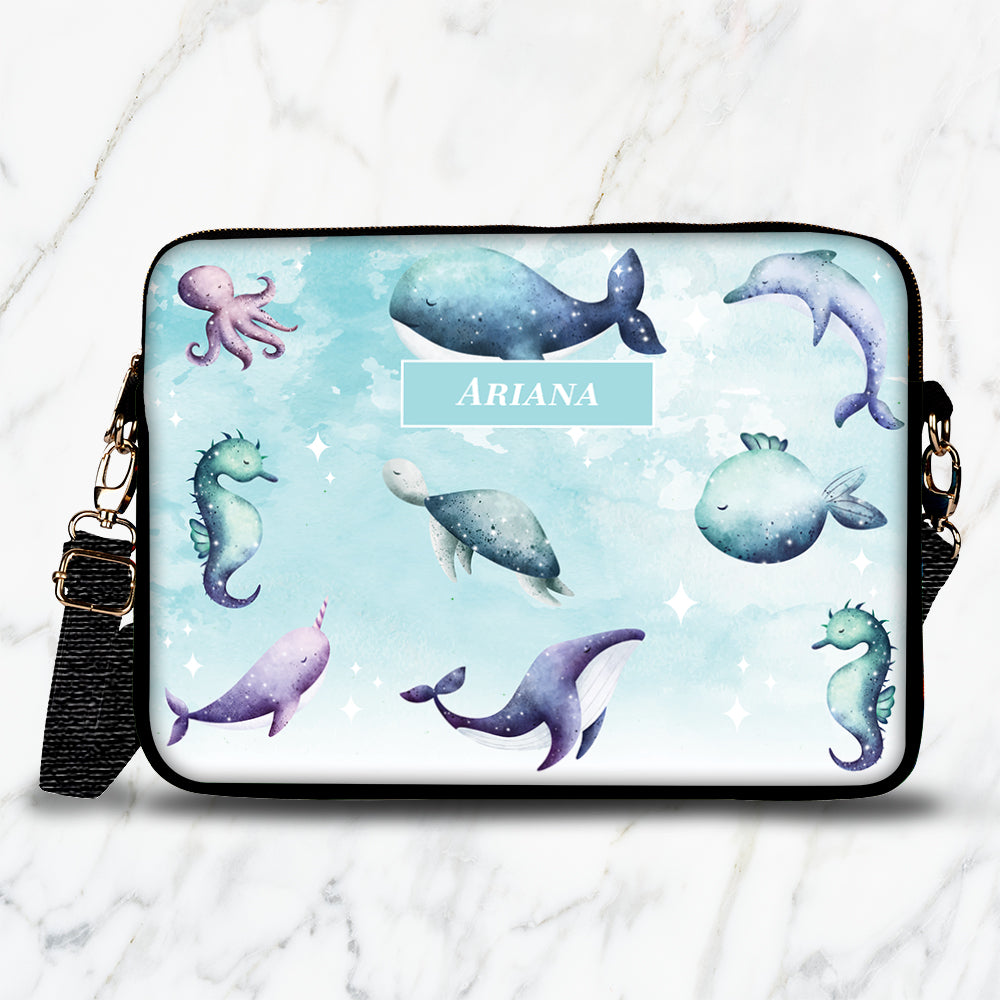 Midnight Ocean Kids Laptop Bag