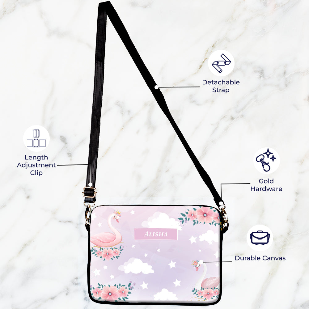 Swan Princess Kids Laptop Bag