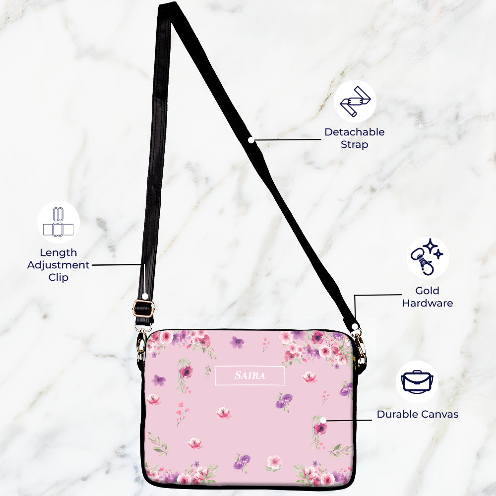 Floral Fiesta Kids Laptop Bag