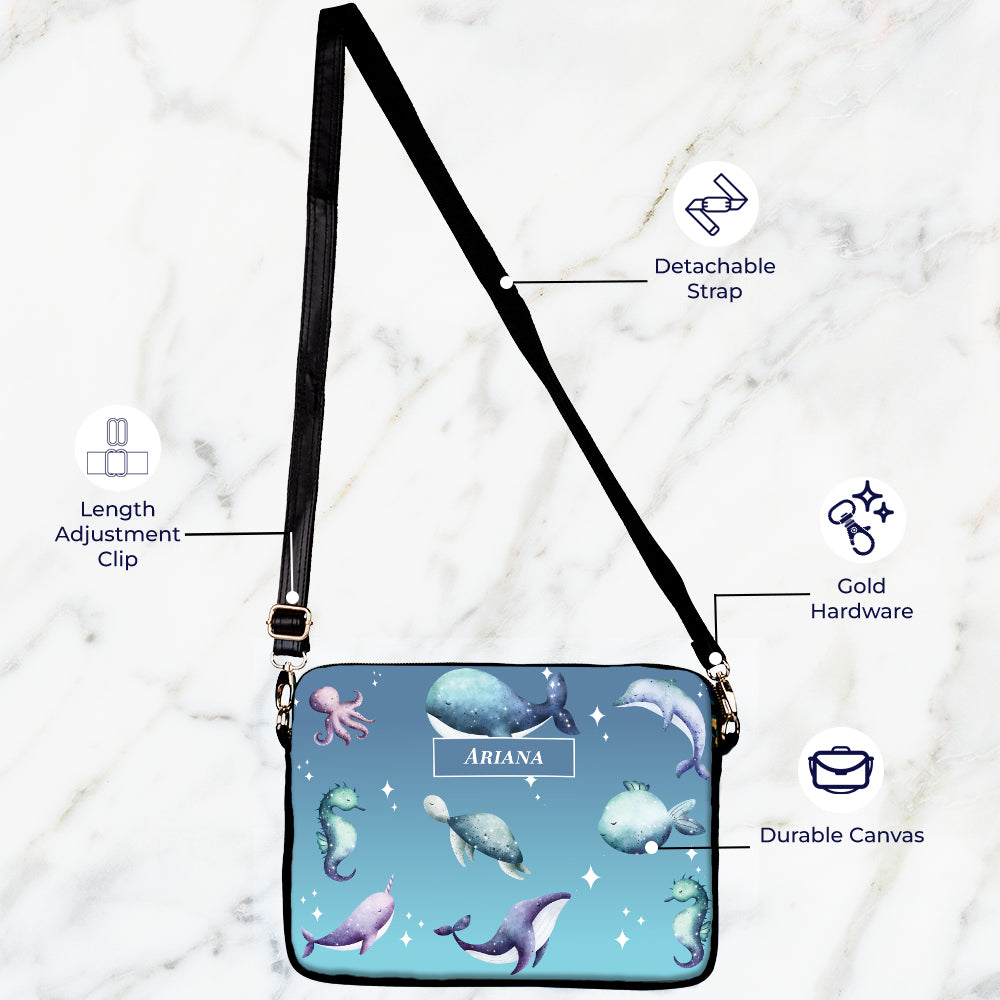 Midnight Ocean Kids Laptop Bag