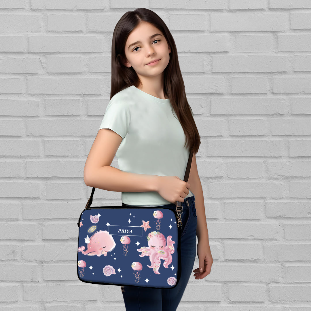 Blushing Underseas Kids Laptop Bag