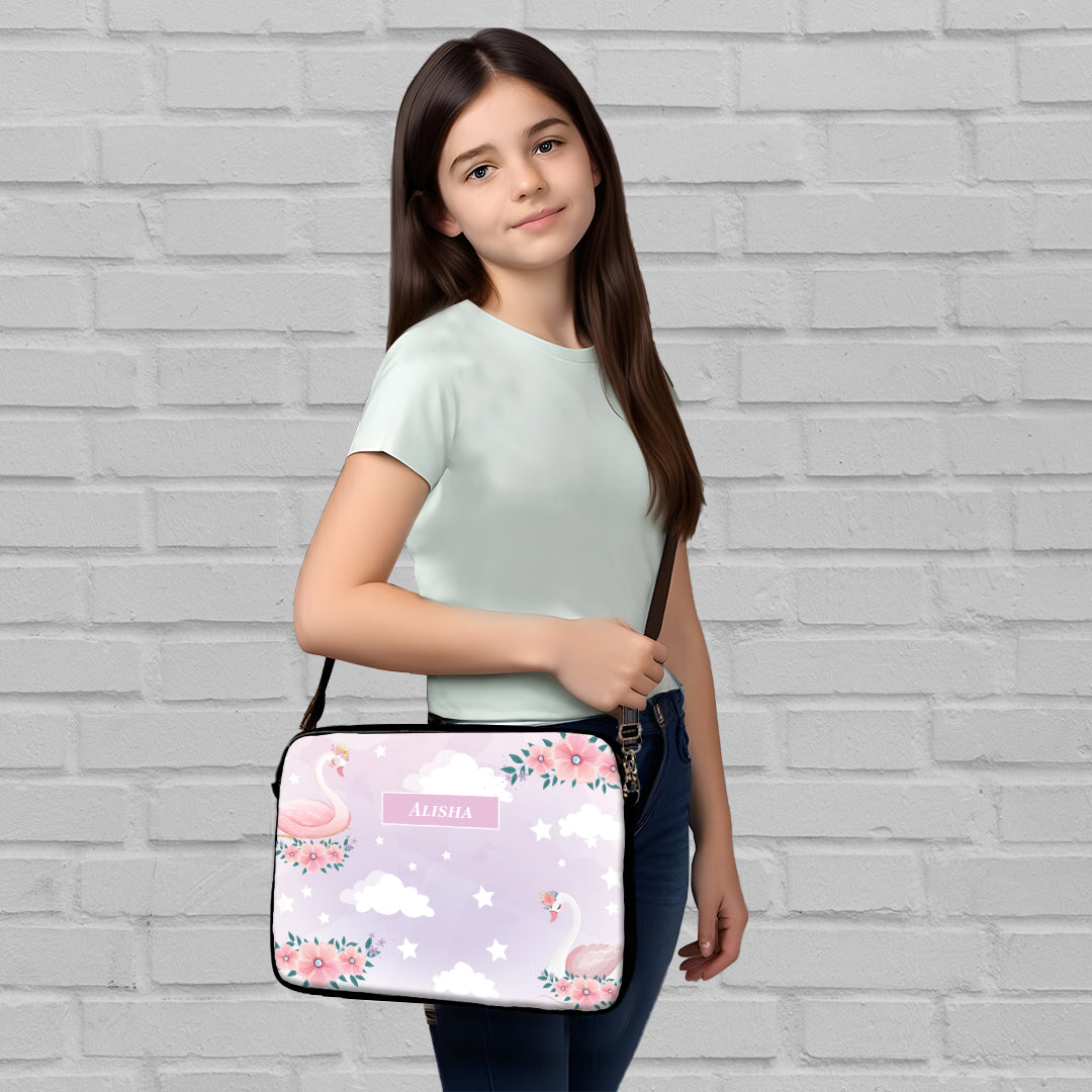 Swan Princess Kids Laptop Bag